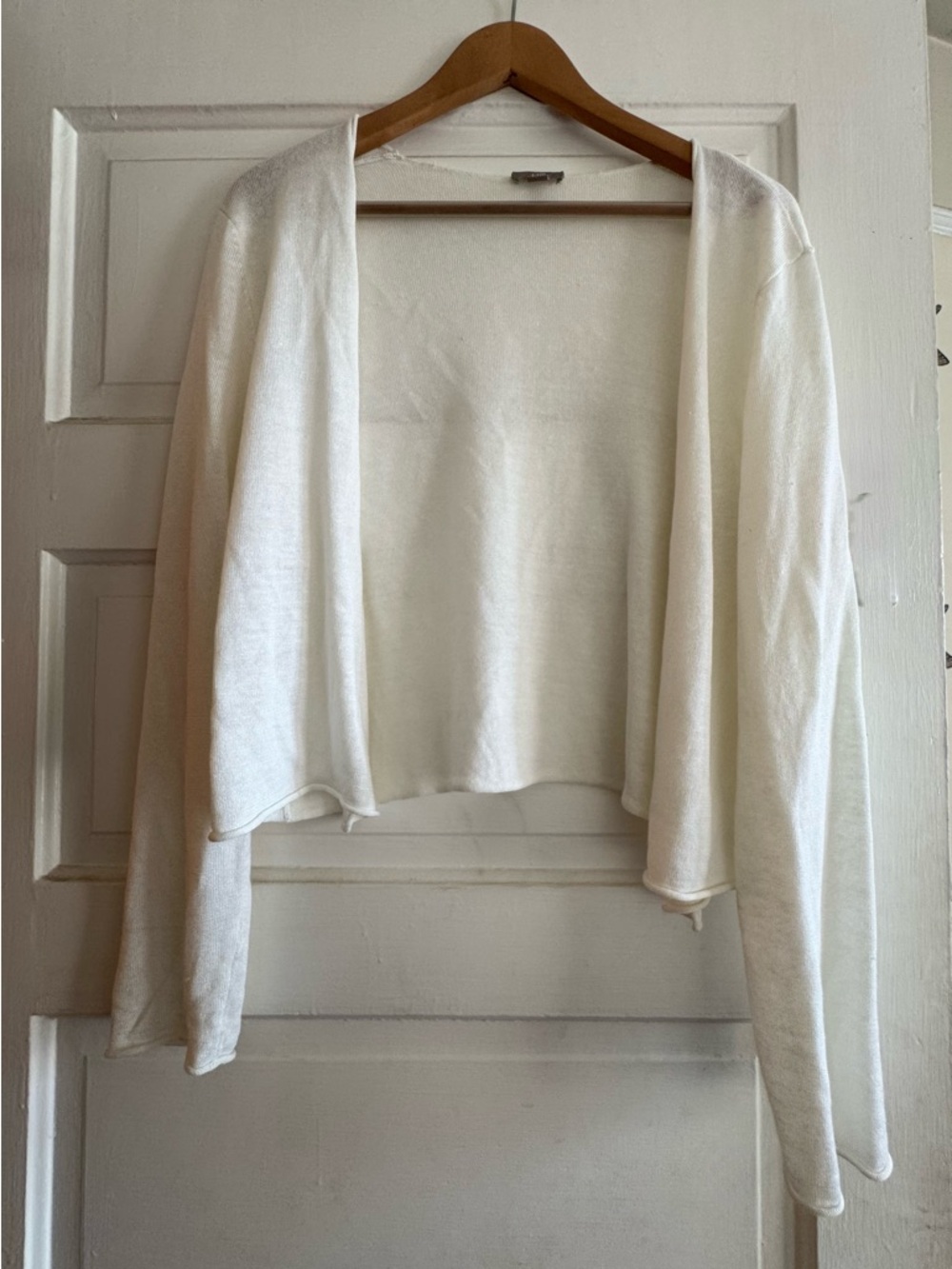 J. Jill linen blend open light weight cardigan